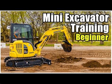 mini excavator certification online|mini excavator training for beginner.